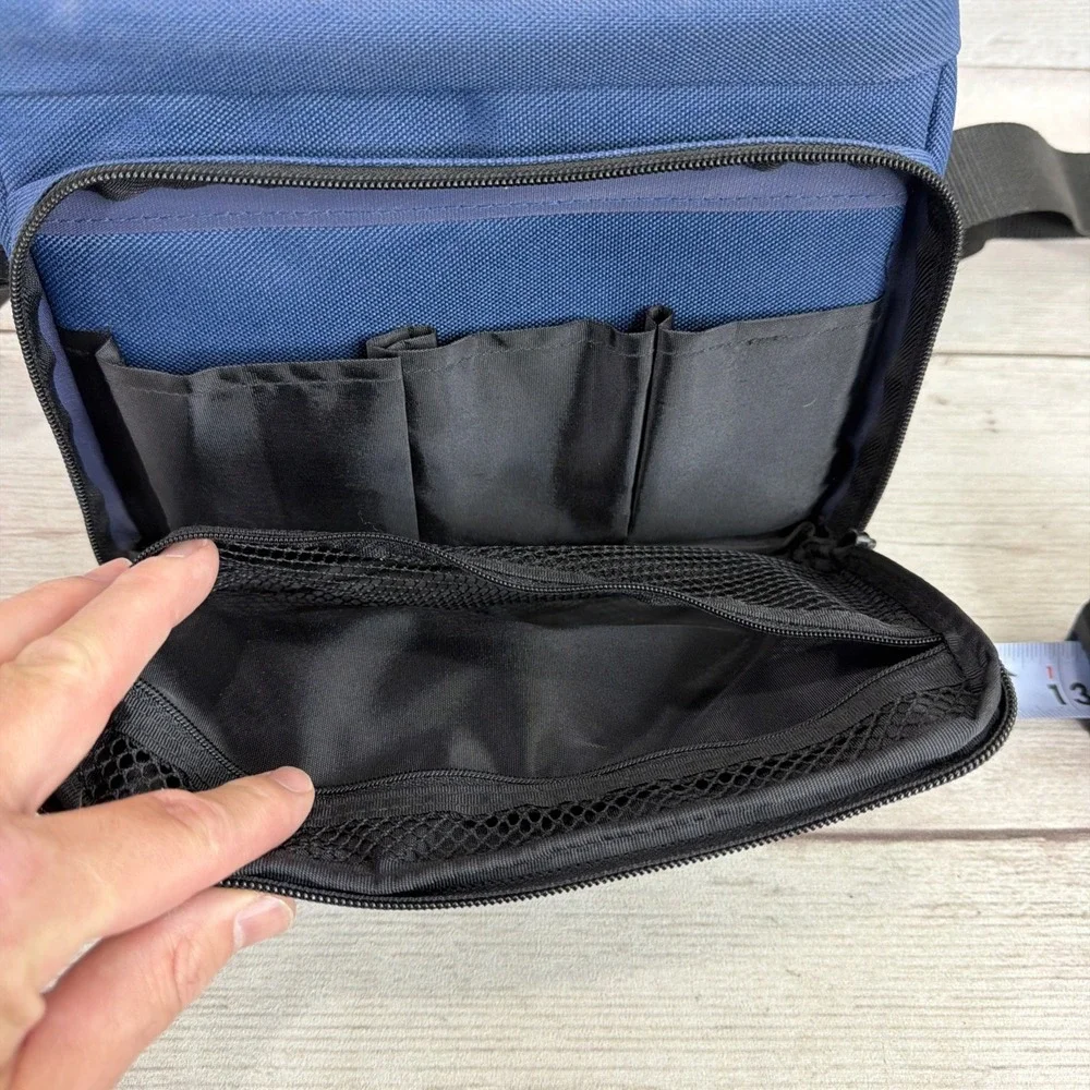 VTG Quantaray 35mm Camera Bag Blue 10